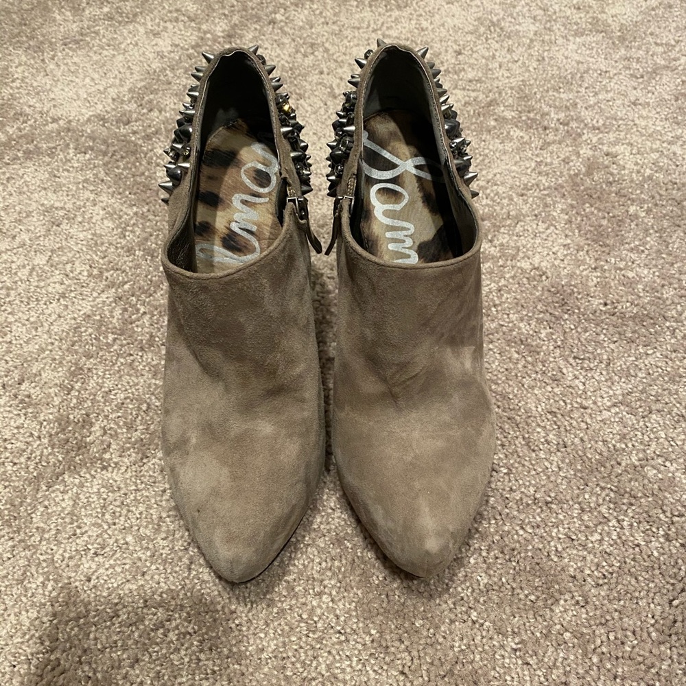Sam Edelman studded suede booties